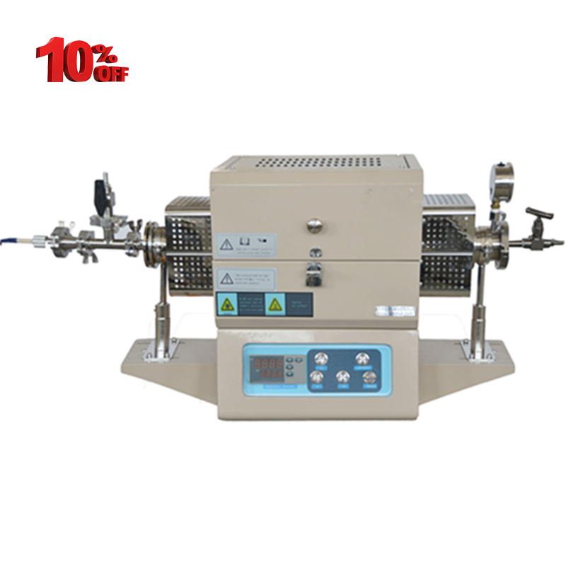 Lab Mini Small Electric Furnace 1200C Single Zone Vacuum Tube Furnace Price For Laboratory High Temperature Atmosphere Sintering