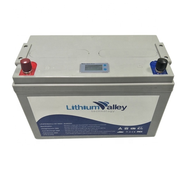 Deep Cycle Times Best Price 12V LTO Battery Lithium Battery 12V 100AH LiFePO4 Battery for RV/Yacht/Boat/electric scooter