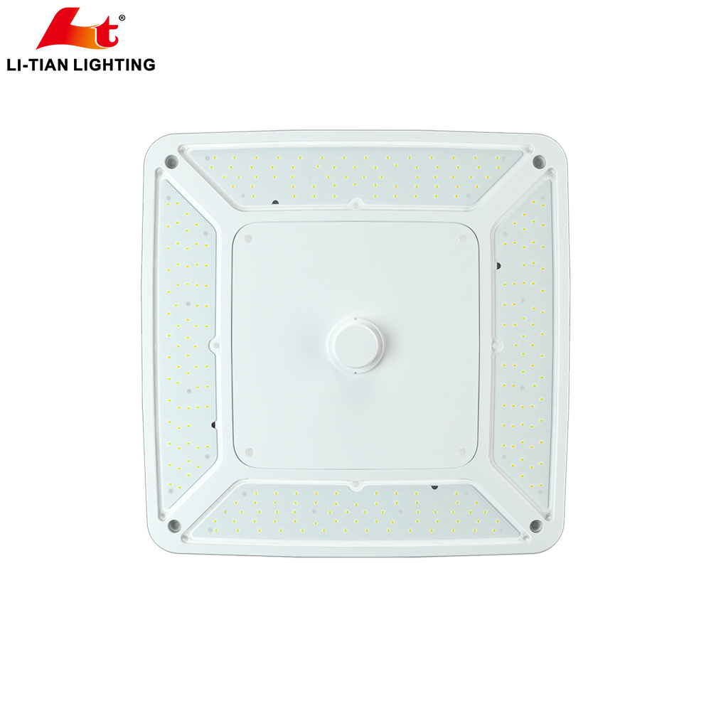 ETL certificate 150w 200W gas station smd retrofit 100w led canopy light for petroleum use motion sensor led IP65 light