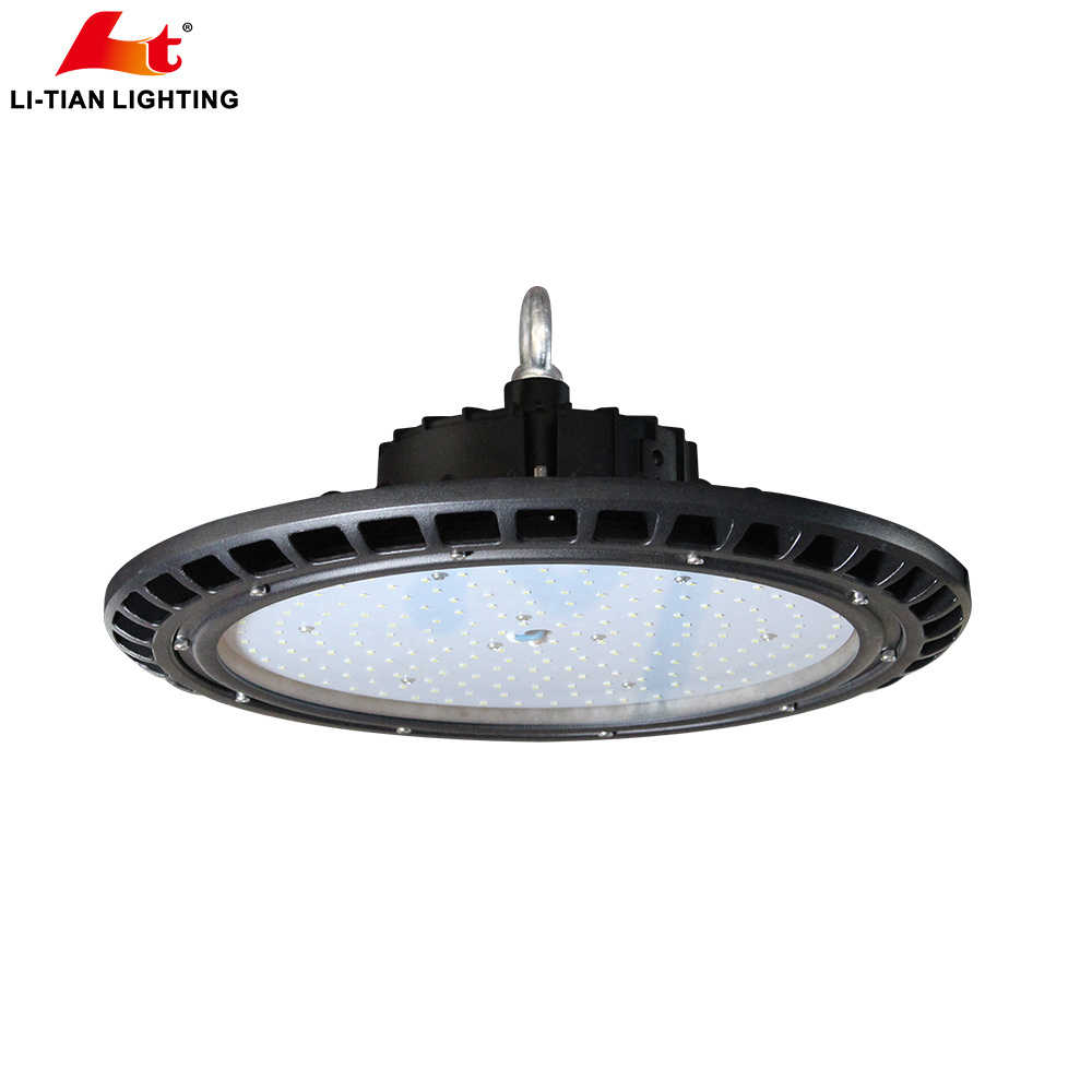 CE DLC ETL industrial waterproof 240W IP65 UFO led high bay light for warehouse garage