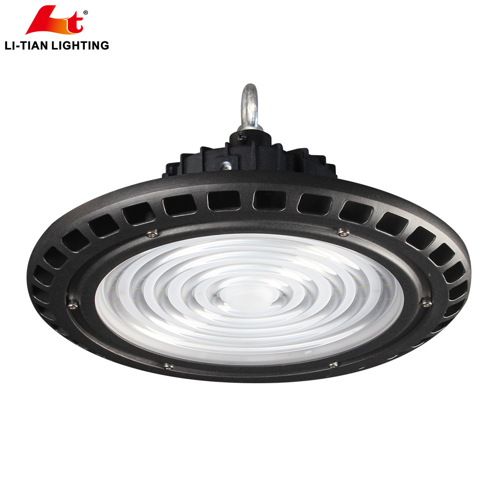 CE DLC ETL industrial waterproof 240W IP65 UFO led high bay light for warehouse garage