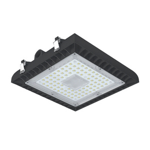 IP65 ETL DLC 150lm/w 40w 60w 75w motion sensor led canopy light gas station led low bay light 120-277V led  parking garage lamp