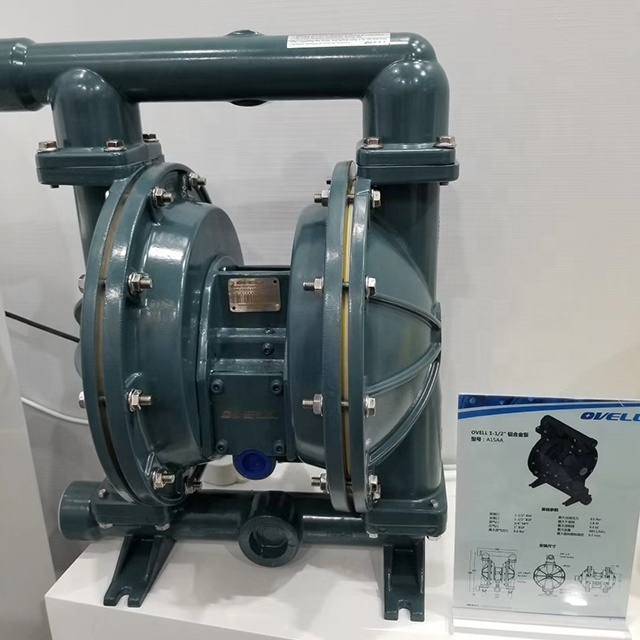 USA OVELL A10AAGGA air operated double diaphragm pump/Ceramic slurry and glaze transfer pump/Chemical liquid transfer pump