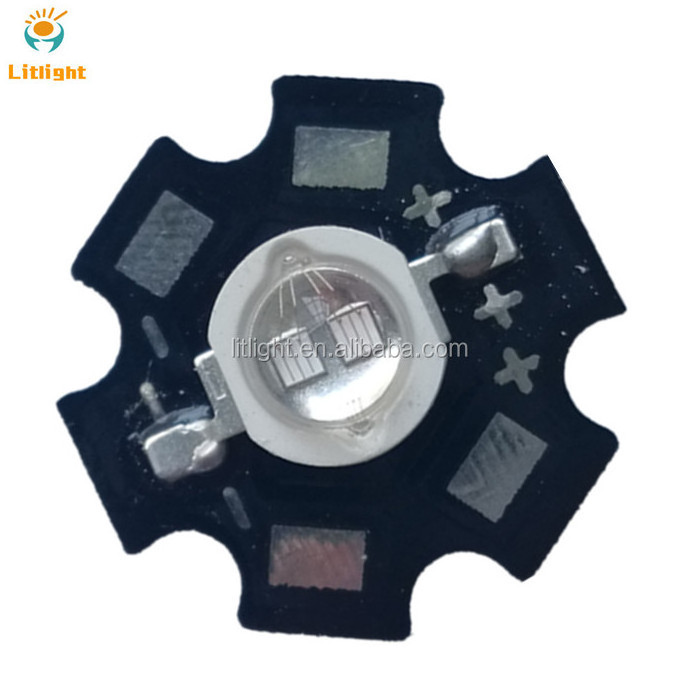 Ultraviolet UVA 365nm 370nm 380nm 385nm 390nm 395nm 400nm 405nm 410nm 420nm 430nm High Power 5W UV LED Chip 405nm Specification