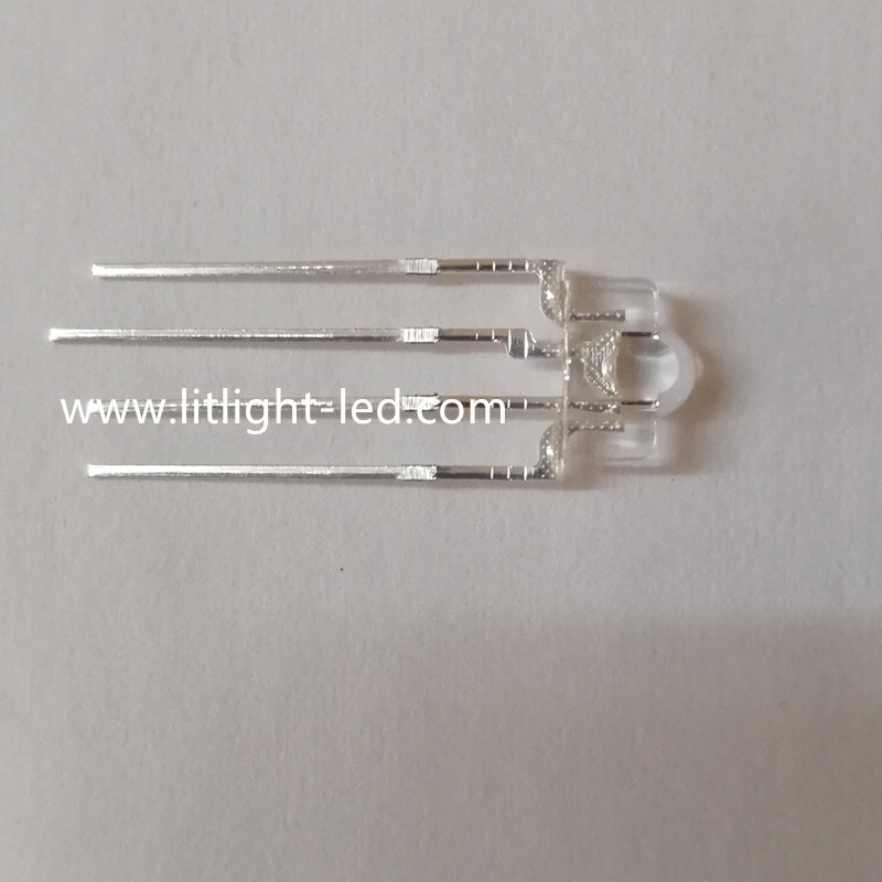 F3 RGB LED full color diffused nipple shape diode 4 pin common cathode/anode 3mm LED chip for mechanical keyboard lighting