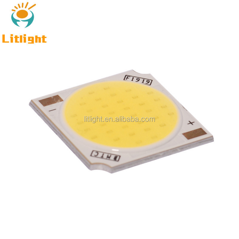 9W 10W 12W 15W 20W 50W warm/natural/cool white 3000k 4000K 6000K Sanan Epistar Bridgelux High Power 30W Flip Chip 1919 COB LED