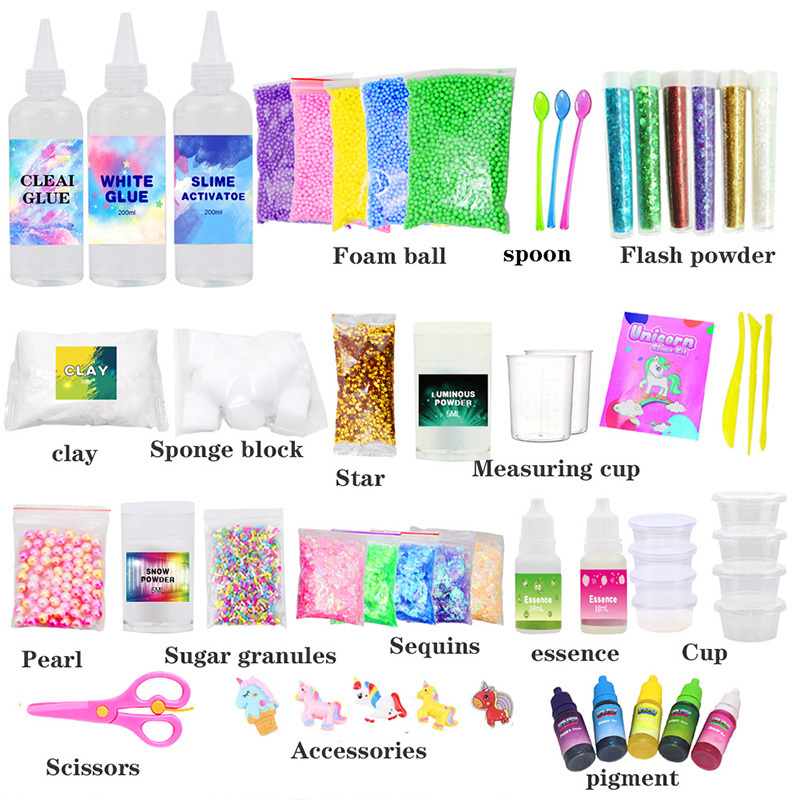 Diy Making Toy Boys And Girls Slime Kit Glue For Slime