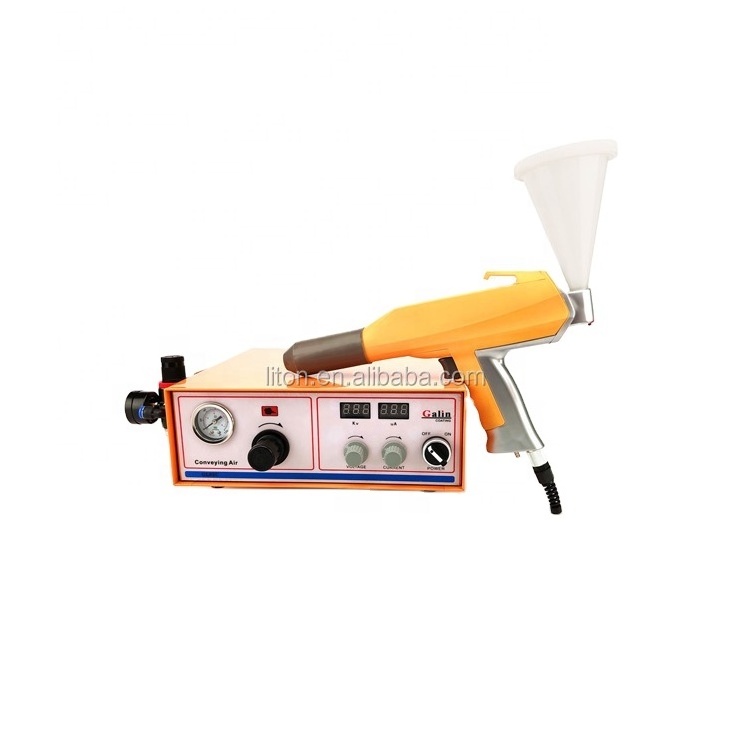 Litone L-02F Electrostatic Generator Vacuum Epoxy Dip Powder Coating Gun Spray Spraying Machine