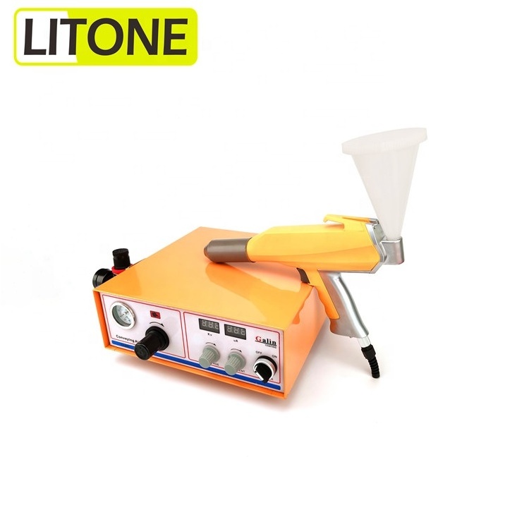 Litone L-02F Electrostatic Generator Vacuum Epoxy Dip Powder Coating Gun Spray Spraying Machine