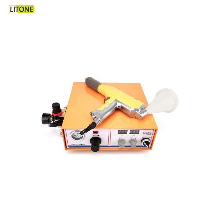 Litone L-02F Electrostatic Generator Vacuum Epoxy Dip Powder Coating Gun Spray Spraying Machine