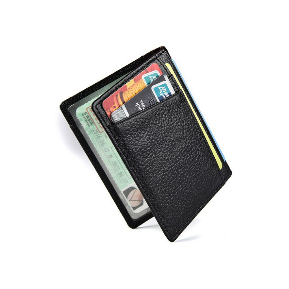 Super Slim Soft Wallet 100% Sheepskin Genuine Leather Mini Credit Card Wallet Purse Card Holders Men Wallet Super Slim Soft Wall