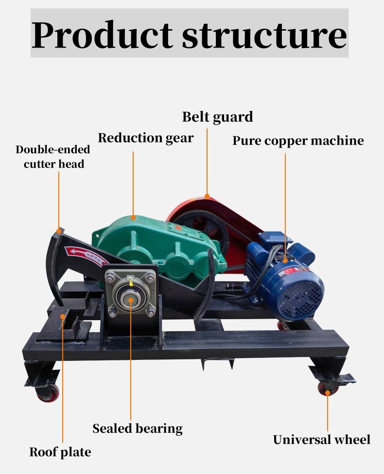 Manufacturer of small fast automatic wood splitting machine for fast splitting logs