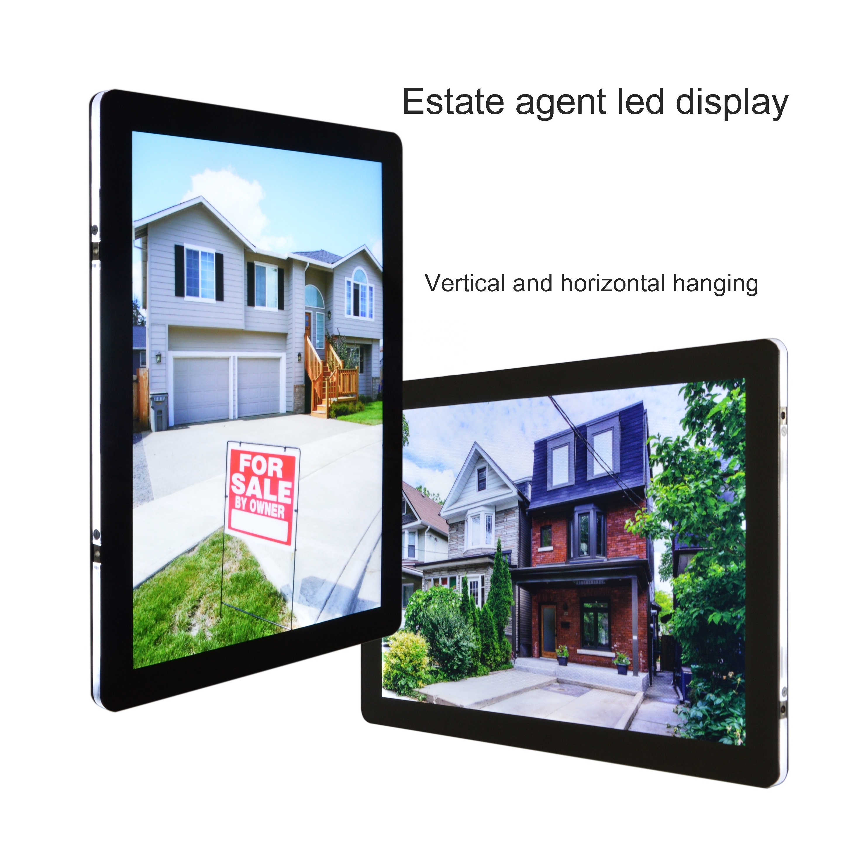 NEW Design A3 A4 poster frame sale light box sign board hanging agent showcase led window display real estate led panel