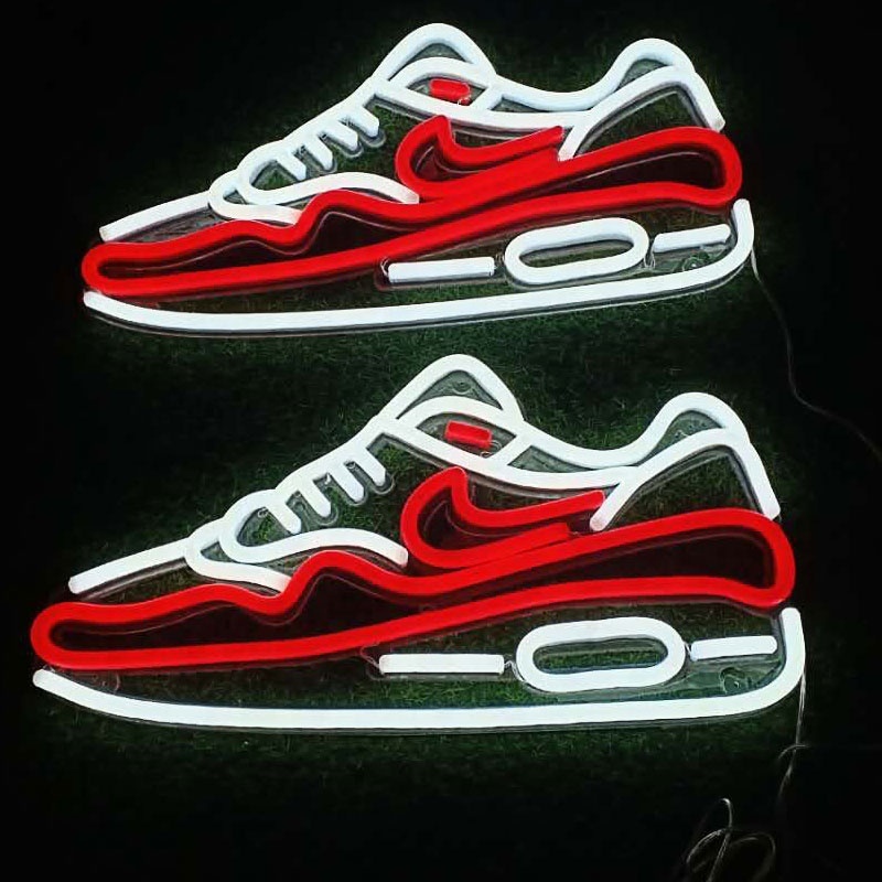 hello beautiful happy birthday bedroom home wedding party letter strip flex decor open wall light custom led neon sign shoes