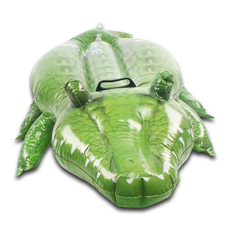 B01 inflatable toy Pvc Crocodile Ride Inflatable gator float inflatable swimming pool accessories