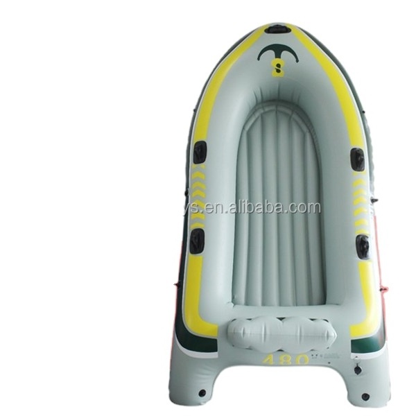 B07 Wholesale Inflatable Four Person Fishing Boat Set for sale inflatable fishing sail boat kayak heavy duty pvc product 3m long