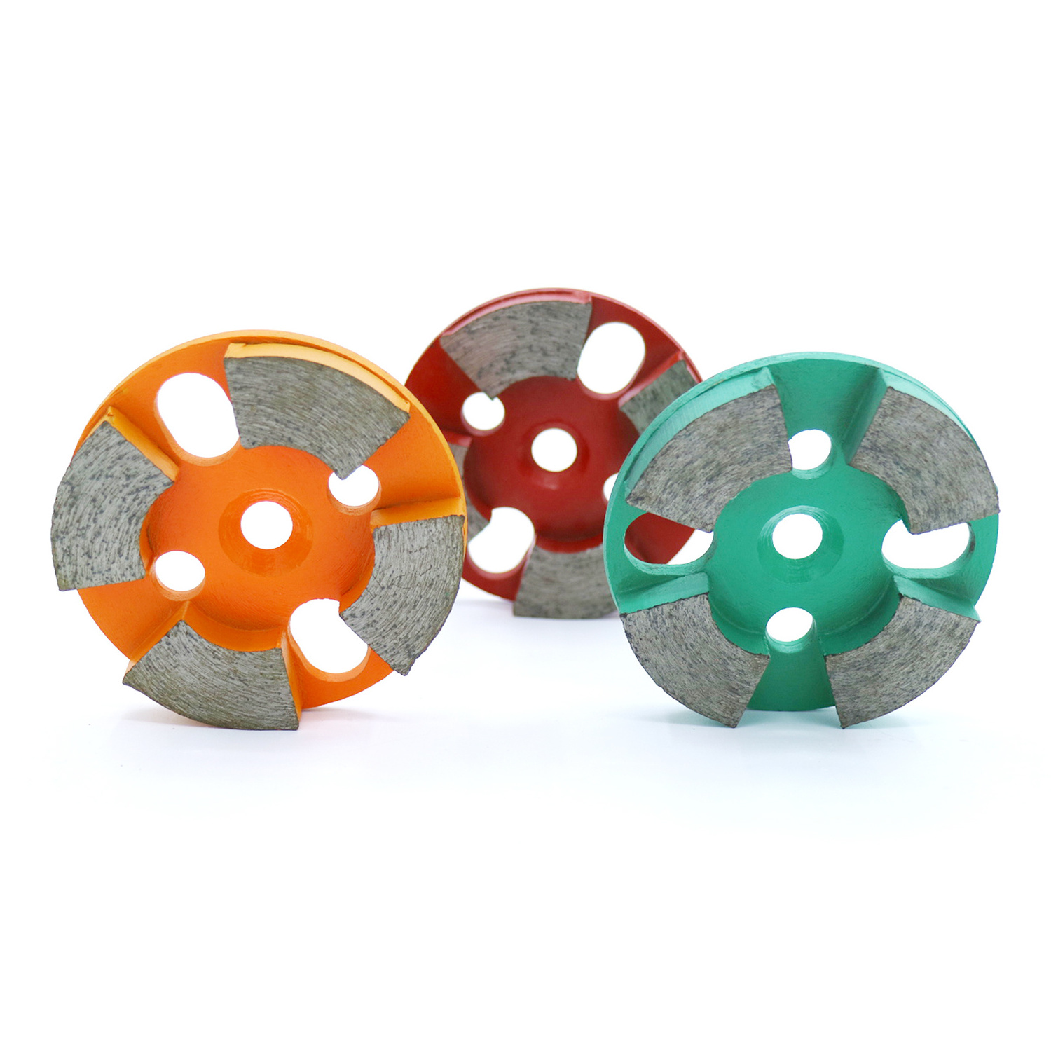 LITTLE ANT High-efficiency Round Diamond Concrete Grinding Disk Honing Plate For Concrete Floor