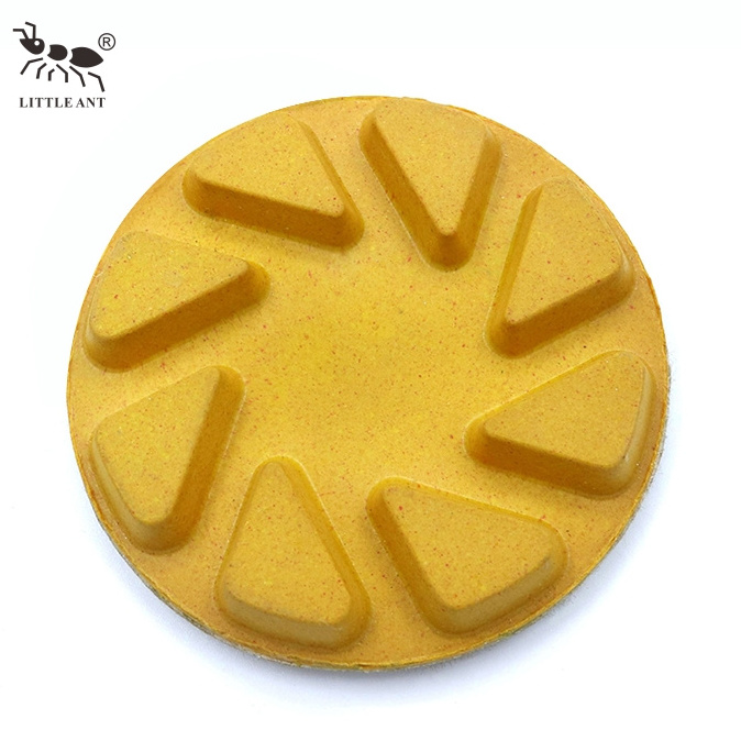 LITTLE ANT Marble Granite Quartz Concrete Polishing Pads  Epoxy Resin Diamond Floor Grinder Buffing Pad Discs