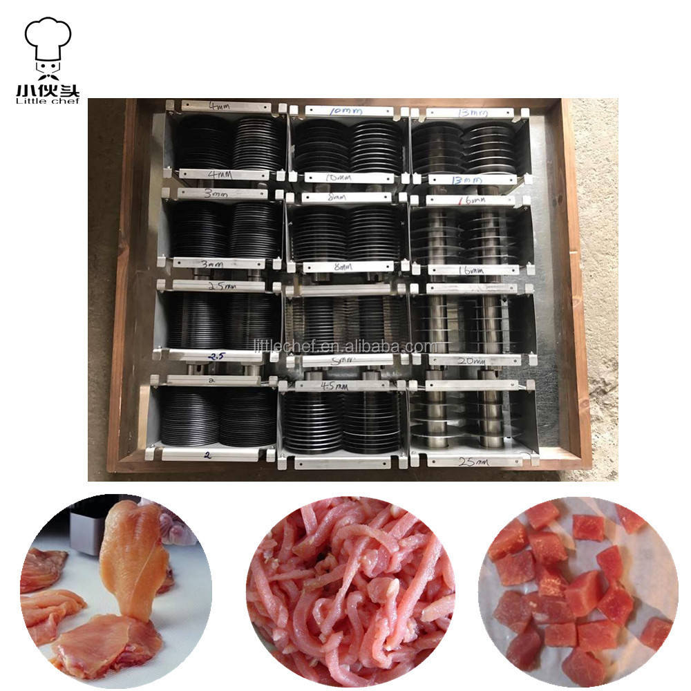 Fresh Meat Cube Dicer Cutting Machine/Meat Slicer Stripping Cutter Machine