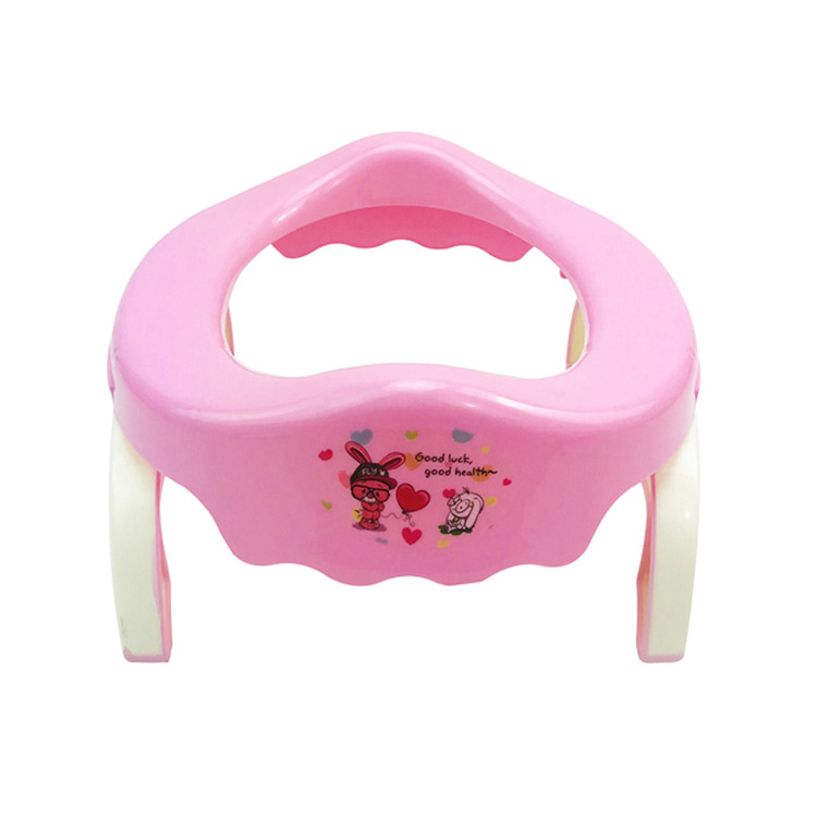 Car Shape Kids Chidren Foldable Folding Potty Chair Trainer, Kids Baby Travel Portable Potty Toilet Training Seat