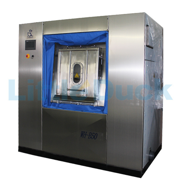 200kg hospital laundry barriers washer extractor