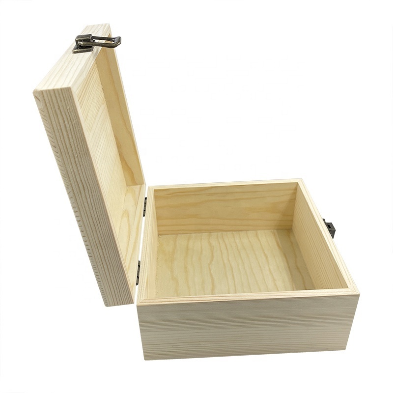 25 Slots Rectangle Essential Oil Box Natural Packaging Small Wooden Bamboo Storage Box