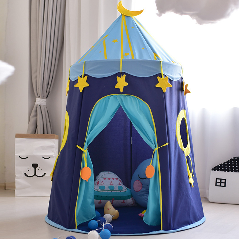 Children's tent play house indoor yurt toy playing teepee cheap house home decoration game playhouse kids tents for baby