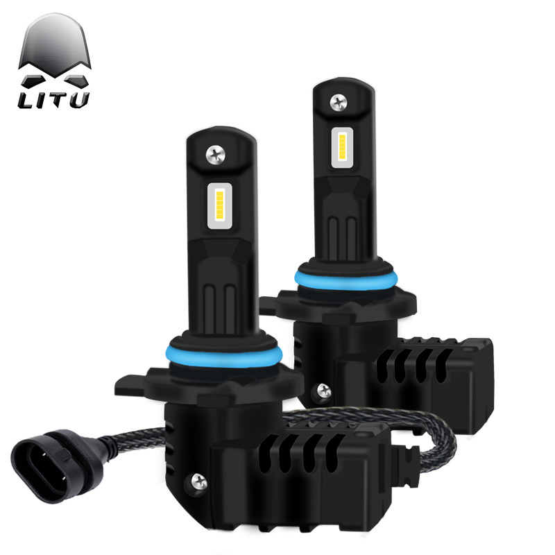 2020 LITU Car Accessories Led H7 Headlight bulbs H4 9005 9006 9012 H11 H7 Car Led Headlights for auto lighting system