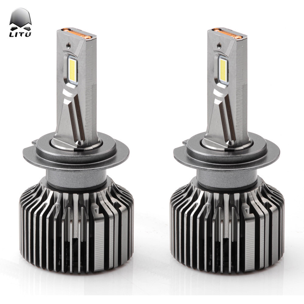 H4 h11 h7 100W projector lens high powered led headlights waterproof mini motorcycle auto led headlight bulb for car