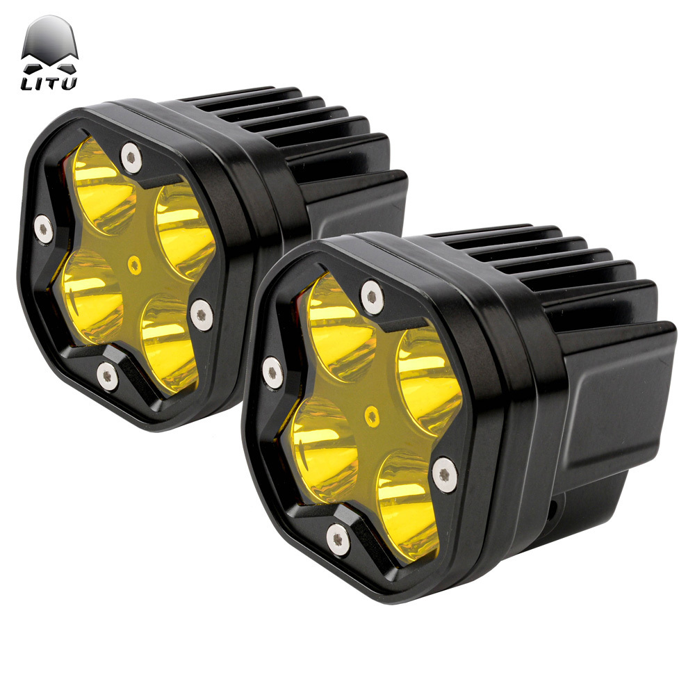 3 Inch Led Work Light Barra 12V 24V 4x4 Offroad For Motorcycle Car ATV square led work light 40w 4000lm