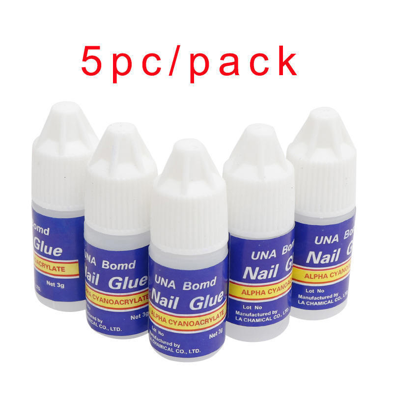 3g Fast Drying Strong Charm Nail Glue Accessories Manicure DIY Beauty Salon Nail Tools Art Gel Glue For Press On Nail False Tips