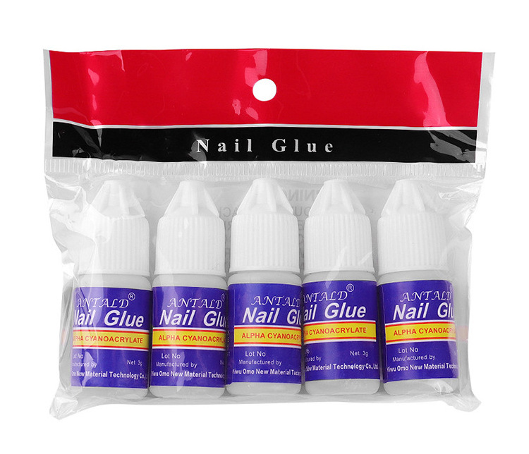 3g Fast Drying Strong Charm Nail Glue Accessories Manicure DIY Beauty Salon Nail Tools Art Gel Glue For Press On Nail False Tips