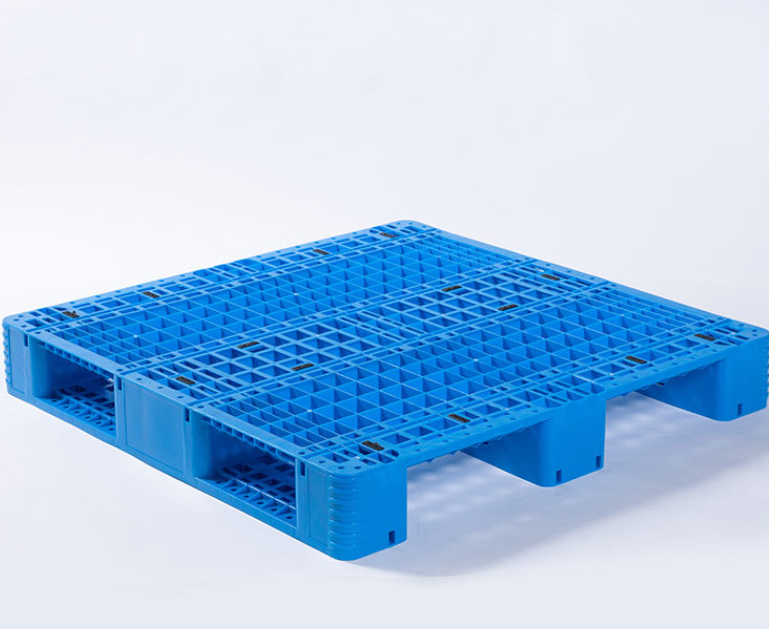 Heavy Duty Plastic Pallet For Logistics Shelves Industrial Warehouse Use Stackable Large Plastic Pallet