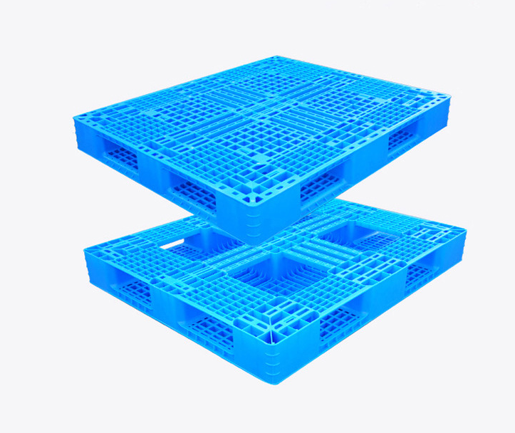 Heavy Duty Plastic Pallet For Logistics Shelves Industrial Warehouse Use Stackable Large Plastic Pallet