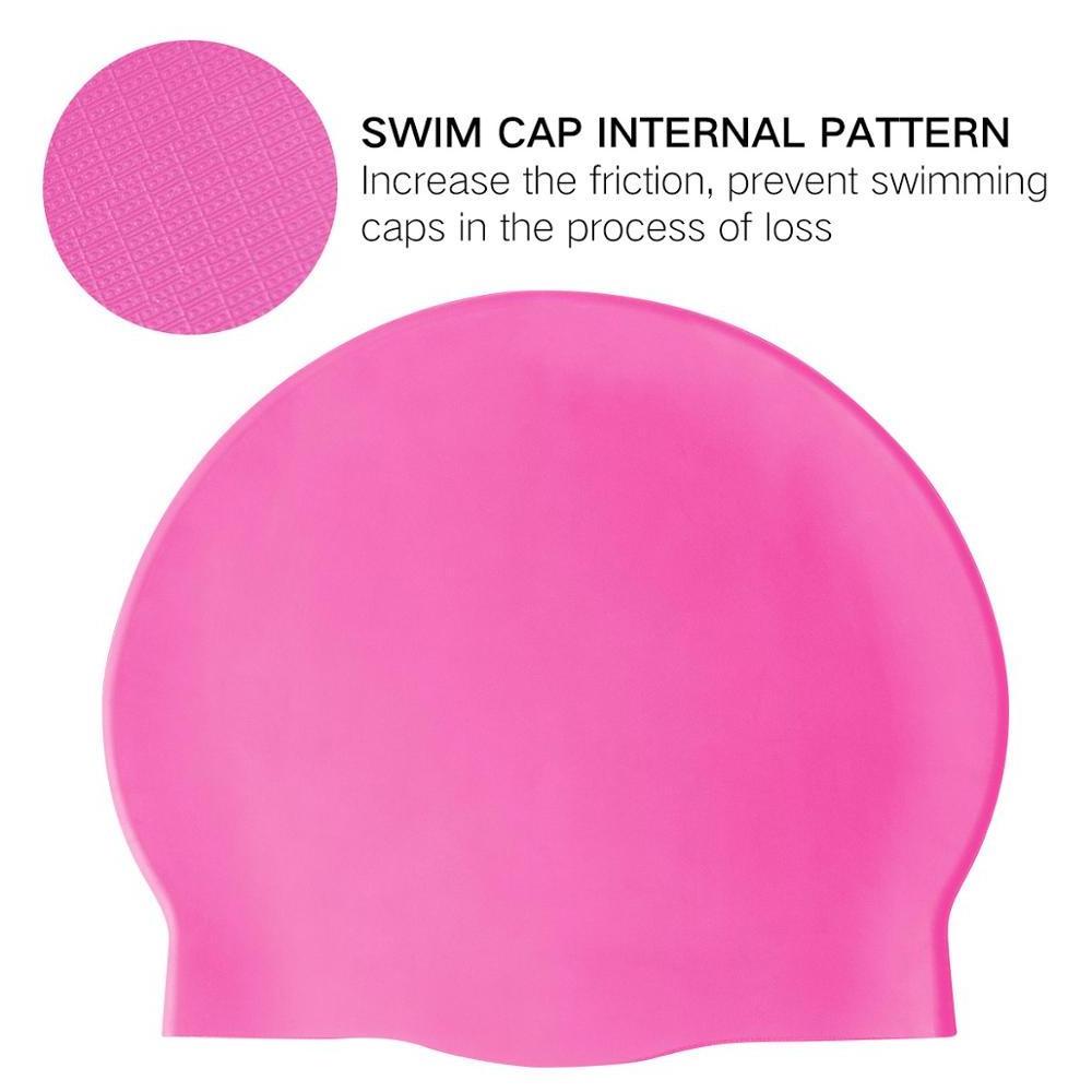 Swimming Wear Sets Diving Hats with Glasses Waterproof Swimming Hats with Goggles