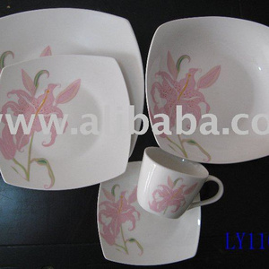 porcelain dinner set 20pcs decal design