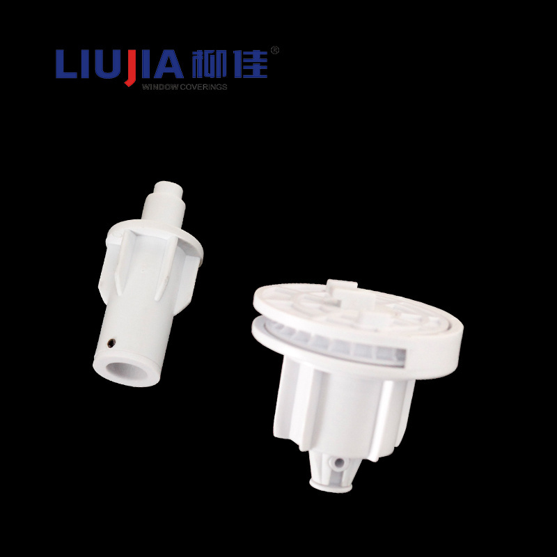 38 mm Roller Blinds Accessories/Components, Plastic Metal Bracket White Color Roll up Mechanism