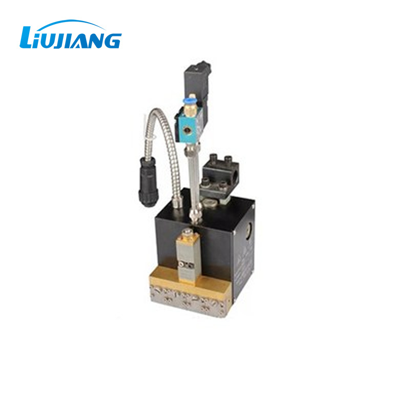 Liujiang Portable 100MM Fiber Spray Gun PUR Hot Melt Adhesive Spray Gun High Temperature Resistant Hot Melt Spray Gun