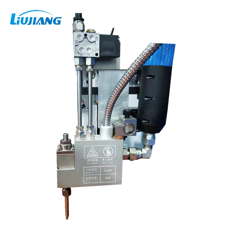 Liujiang Factory Direct Customized Types Electric Scraping Dot And Strip Connected With Hot Melt Glue Machine