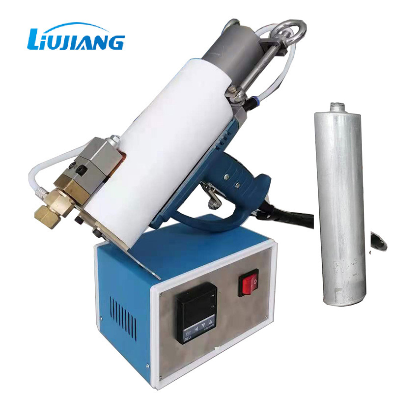 Liujiang hot sale spiray spray glue gun 300ml handle manual control glue gun for pur and hot melt glue