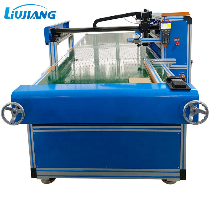 Liujiang Hot Sale Multi-functional Packing Box Cold glue or Hot Melt Glue Automatic Conveyer Belt Assembly Line Glue Machine