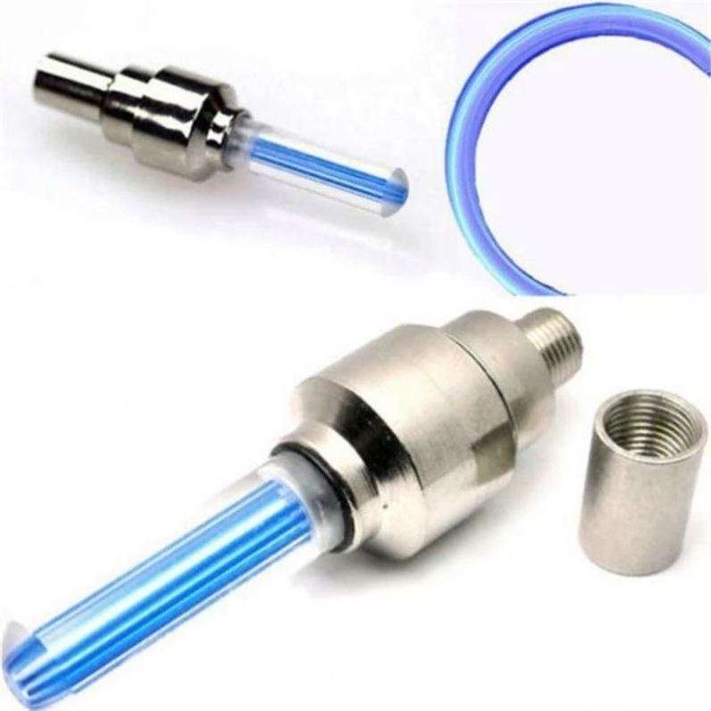 Car Motorcycle Bike Bicycle Wheel Tire Lamp Valve tire light Cycling Accessories LED Light Valve Stem CAP