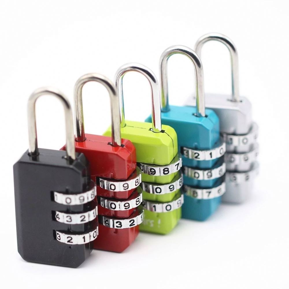 Digit Dial Combination Code Number Lock Padlock For Luggage Zipper Bag Backpack Handbag Suitcase Drawer Locks