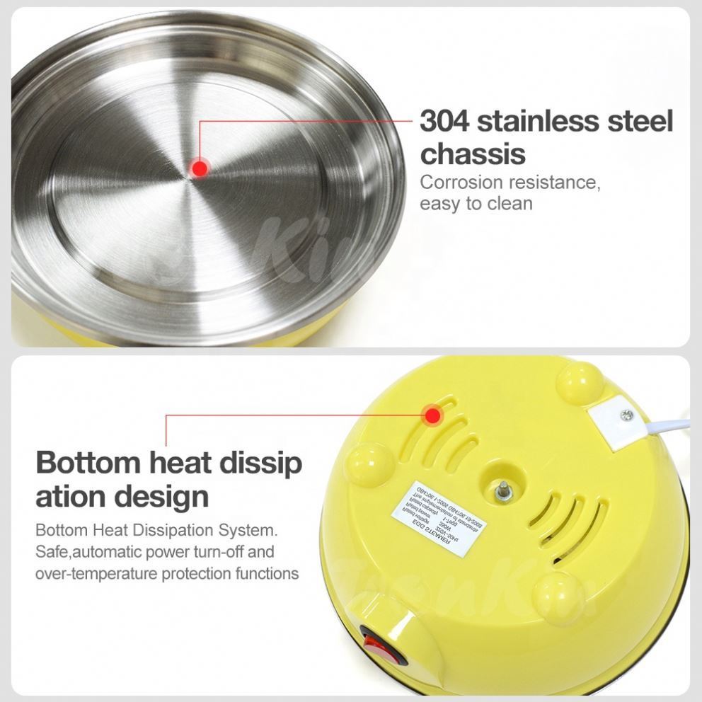 Home Appliance Portable Mini Quick -boiler Facial Steamer Cooker Stainless Steel Commercial Cooker