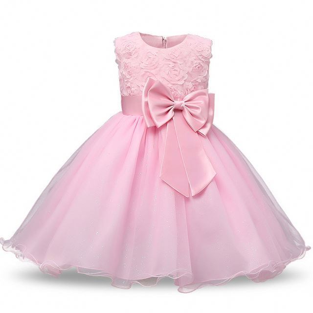 Princess Flower Girl Dress Summer Tutu Wedding Birthday Party Kids Dresses For Girls Children'S Costume Teenager Prom Designs