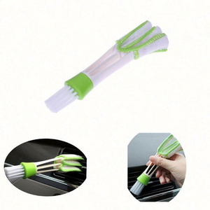 Automotive air conditioning air vents shutter gap cleaning brush instrument dust brush keyboard brush T1046