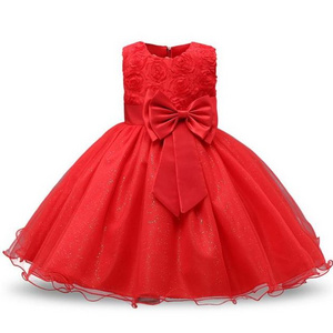 Princess Flower Girl Dress Summer Tutu Wedding Birthday Party Kids Dresses For Girls Children'S Costume Teenager Prom Designs