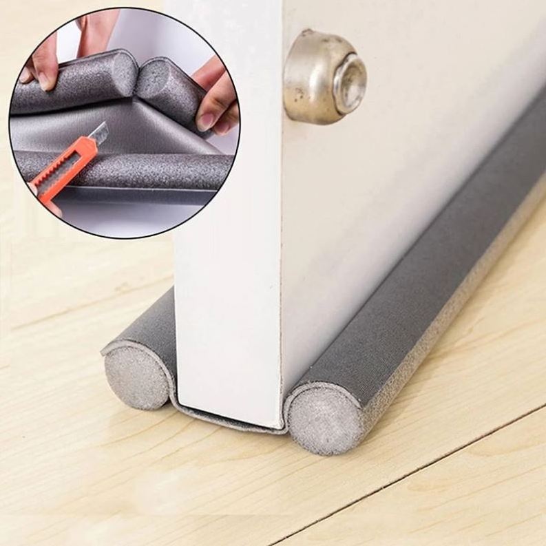 Under Door Draft Guard Stopper Sound Proof Reduce Noise Door Bottom Sealing Weather Strip Under Door Draft Guard R1745