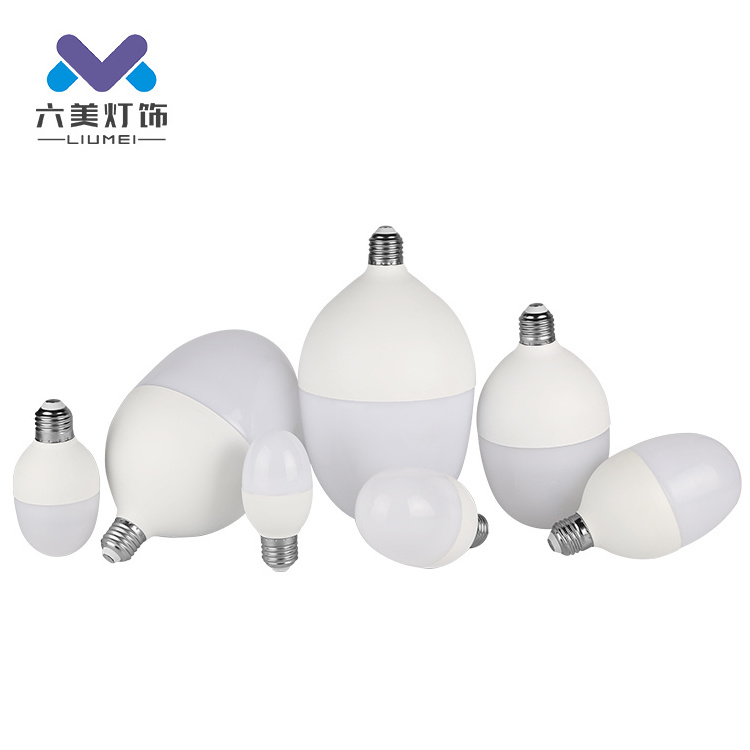 Factory price energy saving 5w 10w 15w 20w 30w 40w 50w 60w warm white E27 B22 led bulb light