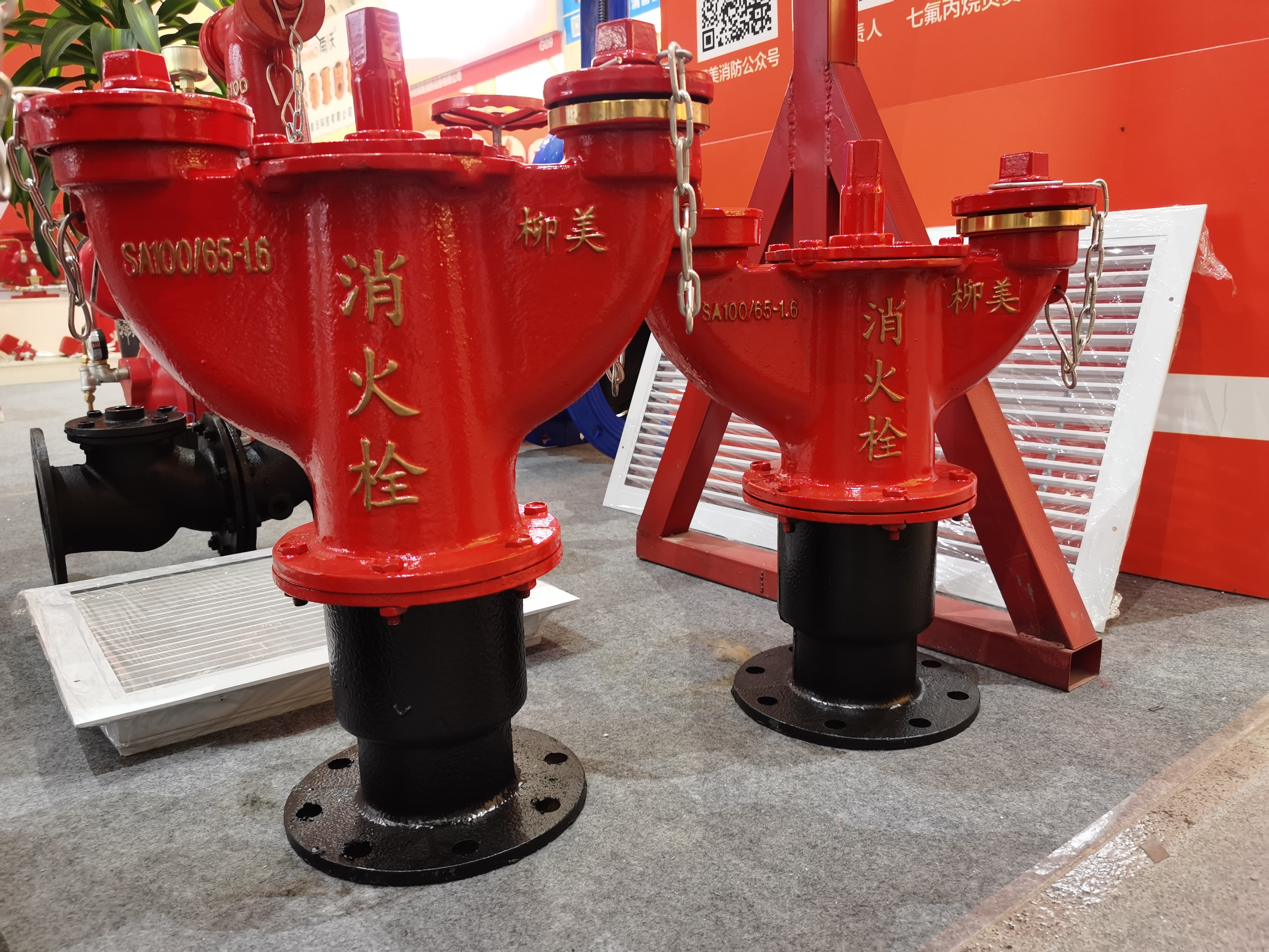 Dry Barrel  Outdoor Underground Fire Water Supply Facility DN 100mm Underground Fire Hydrant